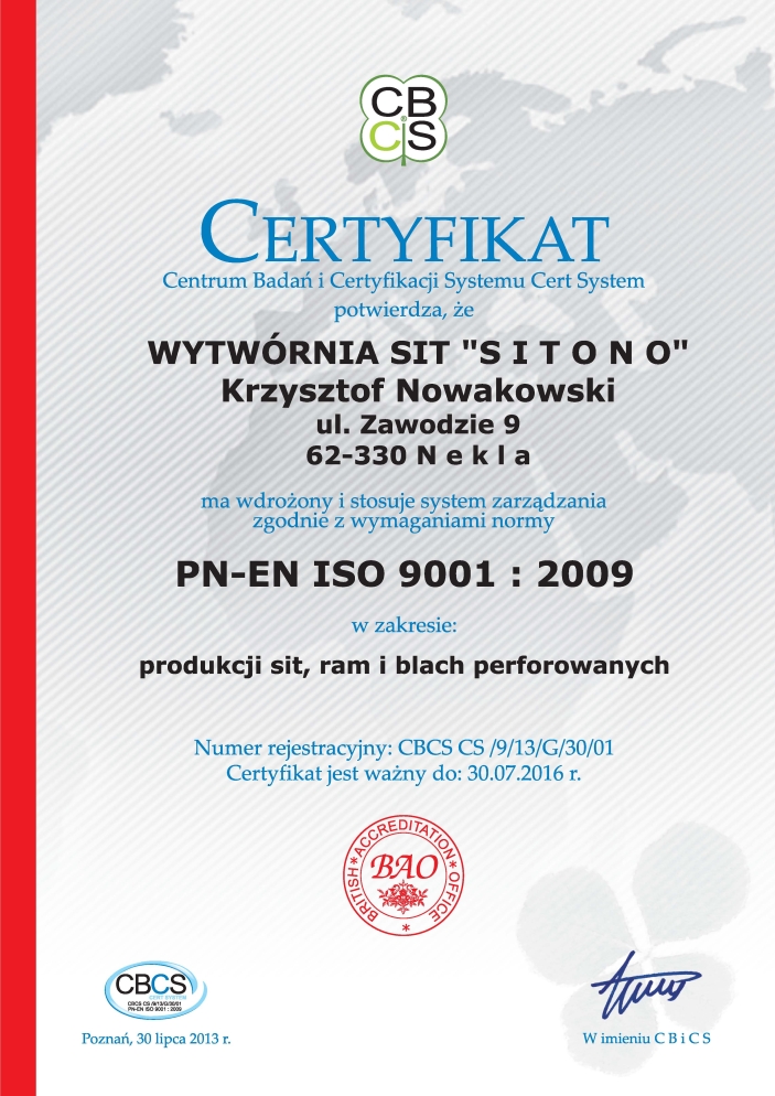 iso SITONO